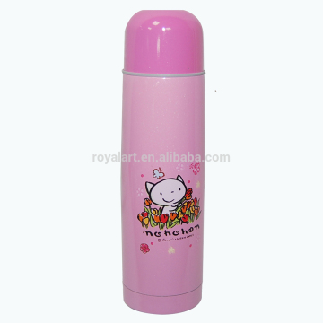 BPA free cartoon kids ala ddin vacuum flask