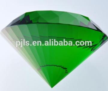 wholesale green crystal diamond paperweights