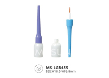 Graceful Blue Plastic Cosmetic Eyeliner Bottle