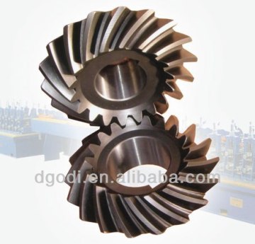 small pinion micro steel bevel gear, helical bevel gear