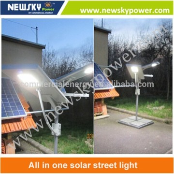 integrated solar street lamp solar outdoor lamp solar fence lamp