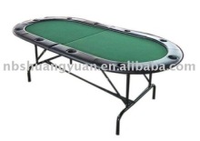 10 person Poker Table with Iron Leg
