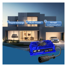 High Power 72V 20A LiFePO4 Portable OBC E-Bike Battery Chargers