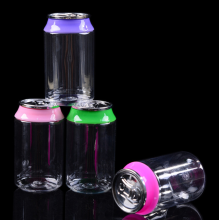 In Stock PET Plastic Candy Gummy Soda Can Containers 3.5g-7g with Lid