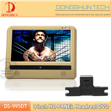 HD 9inch headrest dvds with SD
