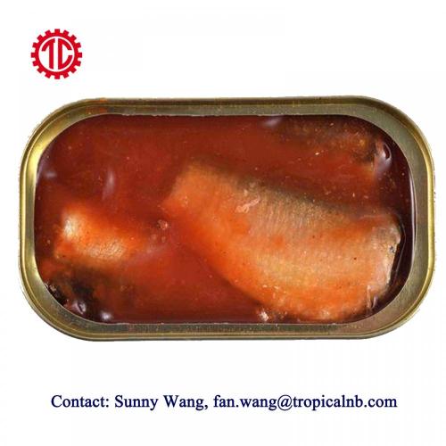 Canned Sardine Fish In Tomato Sauce Hot Spicy