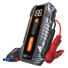 Compact 1800A Peak Current Jump Starter for On-the-Go Emergencies