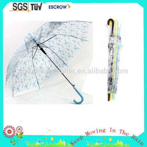 New unique advertising transparent umbrella in bulk