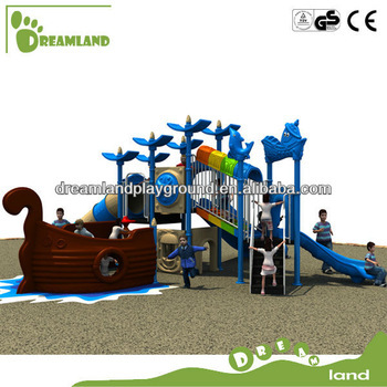 2014 hot sell pirate ship outdoor playground equipment