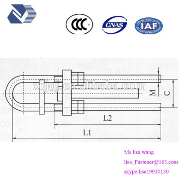 NLY Type Strain Clamps Nut of Compression Joint