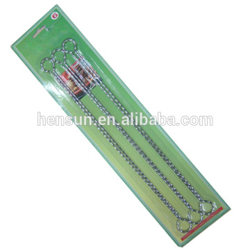 Non-stick 6 pcs Metal Barbecue Kebab Skewer