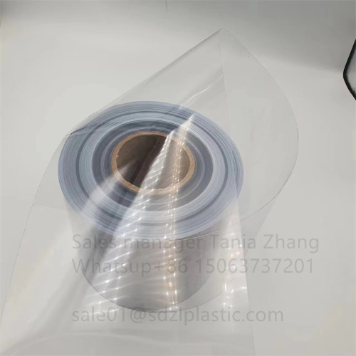 Clear Blistering PVC sheet film for Packing
