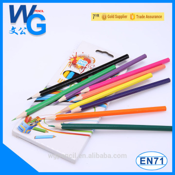 drawing pencil art/Wholesale Standard drawing color pencil/12 colored pencil set
