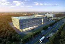 Karamay Badminton Hall Grid Curtain Wall Construction