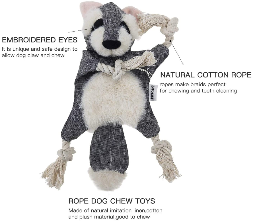 Plüsch Hundespielzeug Quietscher Plush Dog Toys Squeaker
