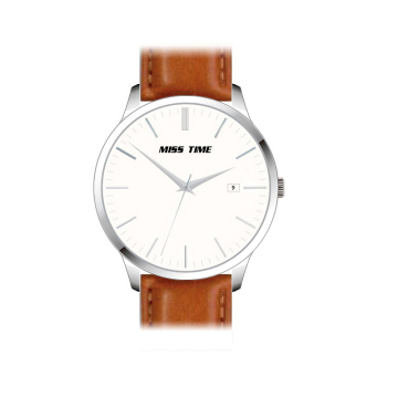 custom luxury leather low moq watch