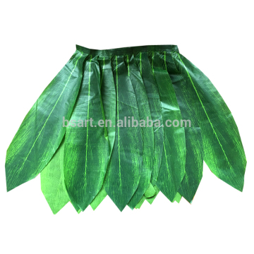 Leaf Hula Skirt Luau Party Green Skirt / banana leaf skirt