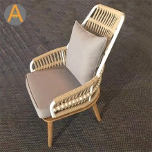 Teak Wooden Deck Chair for Modern Outdoor Dining