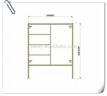 High Quality Shoring Frame Scaffolding