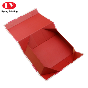 Handmade Cardboard Storage Magnetic Folding Box With Lid