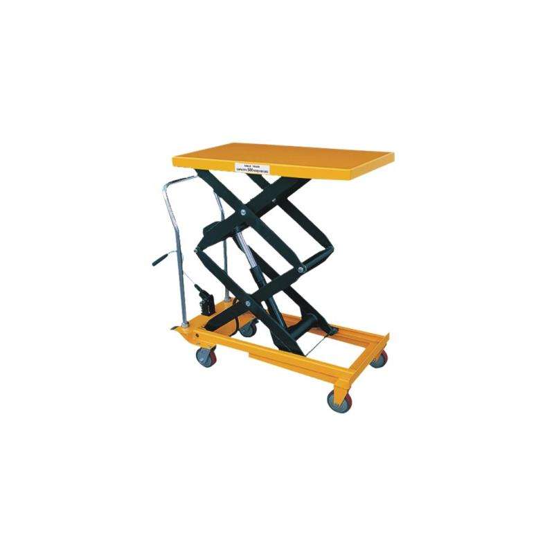 350kg Manual Scissor Trolley Wheel Barrow Lift Table