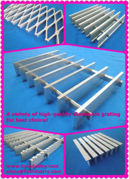 Platform 6063 walkway aluminum gratings