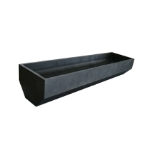 Large Graphite Melting Boats with Spout for Metal Pouring