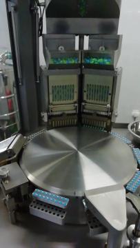 blue and white hard gelatin empty capsule for filling sleeping aid pills