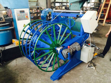 Wire Rope Spooling Coiling Machine With Measurement