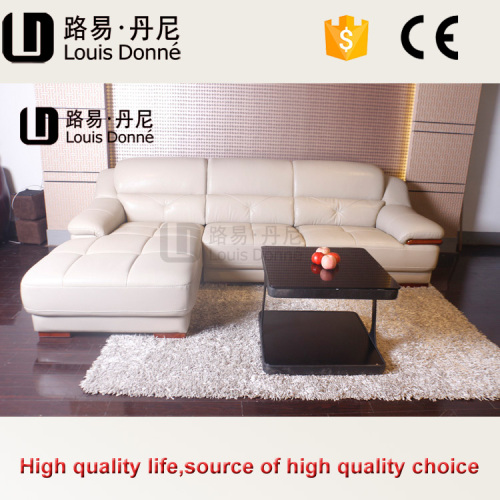 Hotel big size leather trend sofa sectional