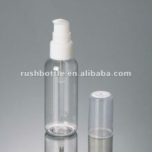 60ML plastic clear PET bottle cream bottle
