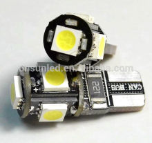 5smd SMD 5050 Error Canbus Led T10 5w5 Canbus Car Led Auto Bulb