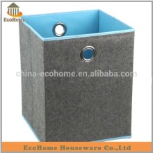 felt basket with eyelet tote