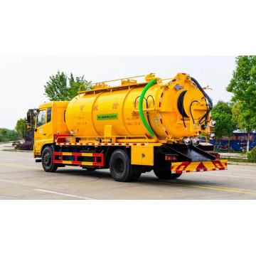 Suction-type sewer scavenger vacuum sewage suction truck