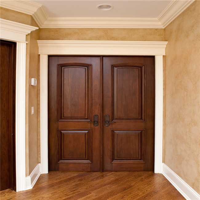 US Villa Main Entry Door Modern Design Pivot Wood Doors