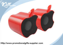 Apple Shape Magnetically Shielded Ihome Mini Speakers With High-frequency Interference