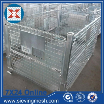 Foldable Metal Storage Basket