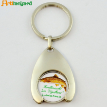 Trolley Coin Key Holder With Logo