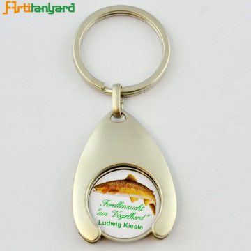 Trolley Coin Key Holder With Logo