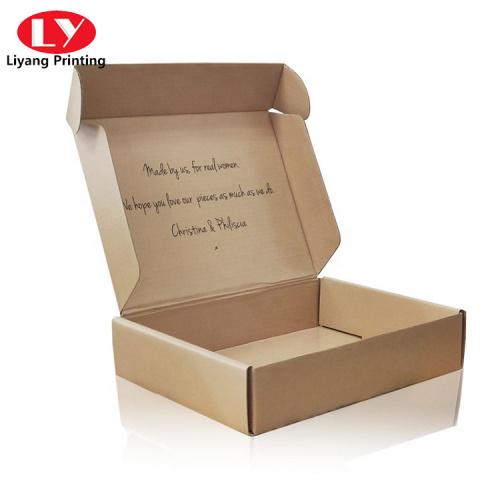 Cheap Custom Logo Printed Paper Corrugated Mailer Box