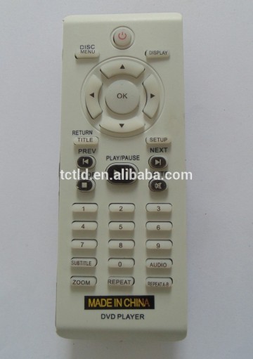 Audio & video player remote control Tianchang remote control factory