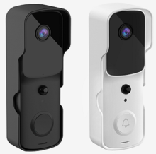 cloud storage panoramic fish eye smart camera doorbell