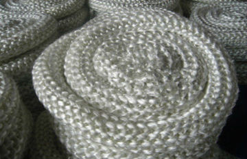 Flexible Fiberglass Thermal Insulation Rope , Electric Insulation