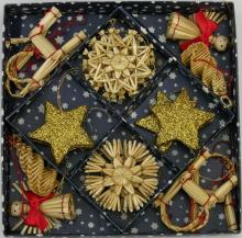 Golden Christmas Tree Ornament