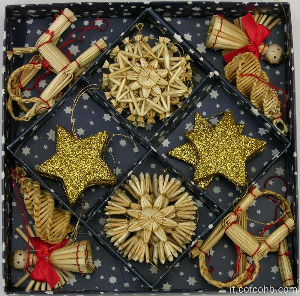 Ornamento d&#39;oro dell&#39;albero di Natale