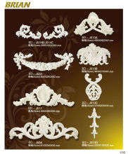 European PU wall trims/Villa decoration material