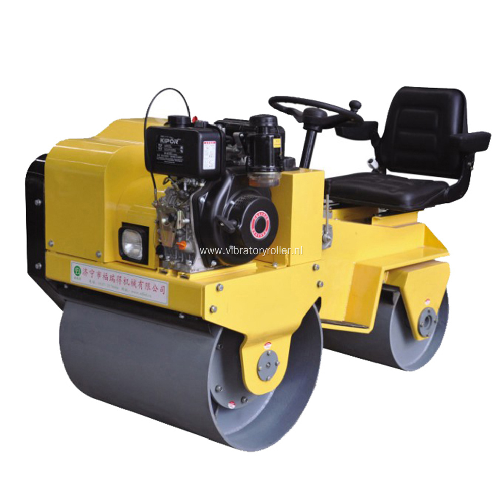 Ride-on Hydrostatic Type Double Drum Roller Compactor