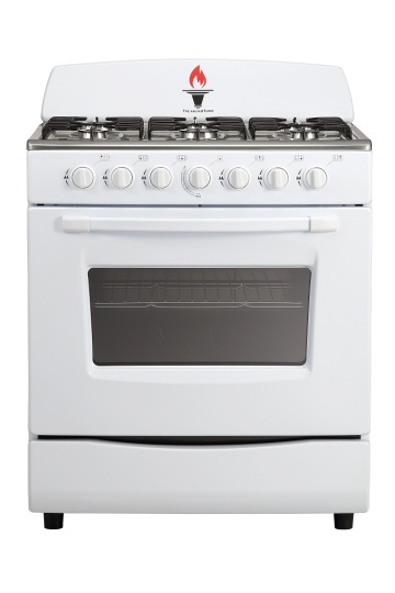 Freestanding Gas Ovens and 6-Burner