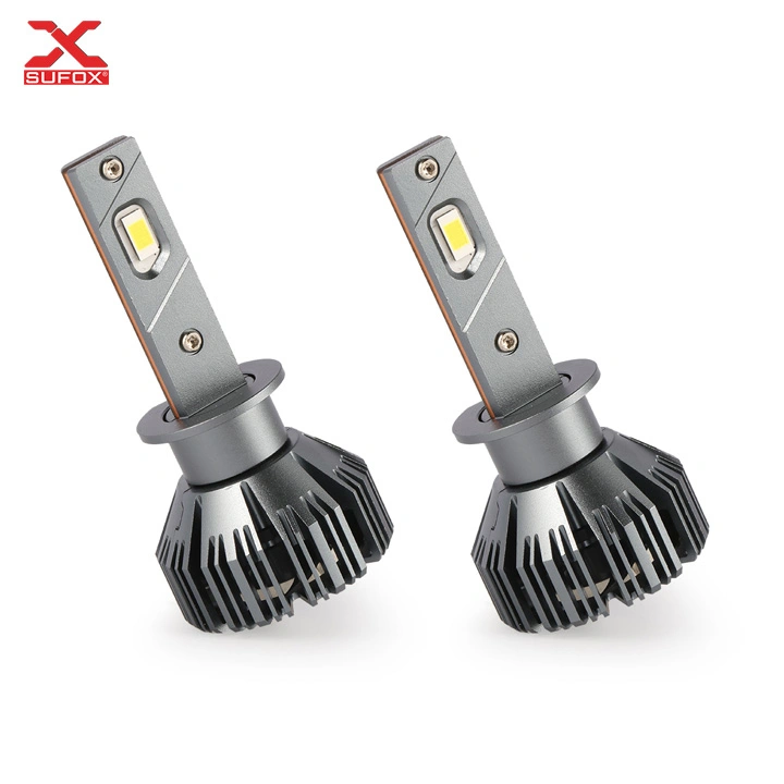 Auto LED Lightings Wholesale H1 Anti-EMI Temperature Control System Csp LED Headlights