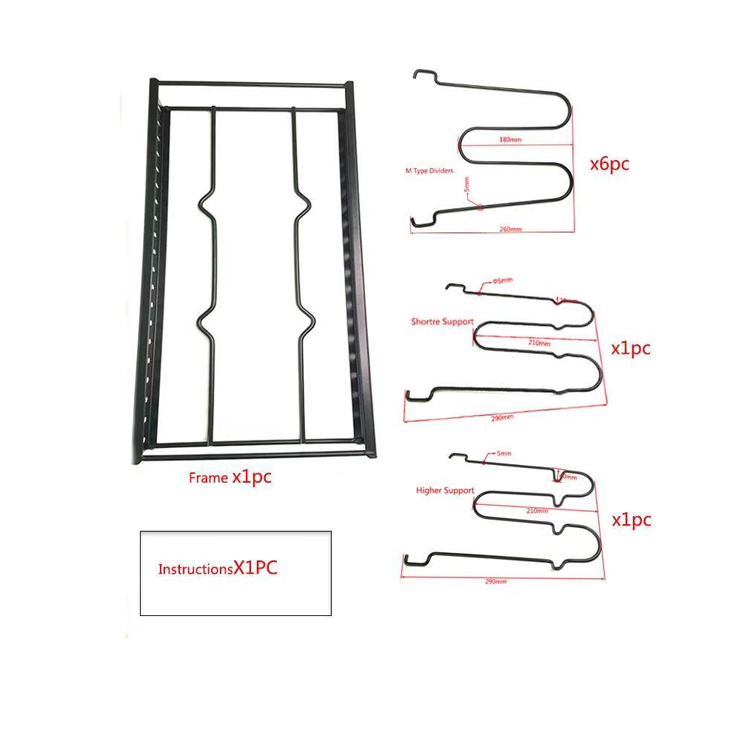 Yuming Factory 5.0mm Heavy Duty Pot Rack Organizer